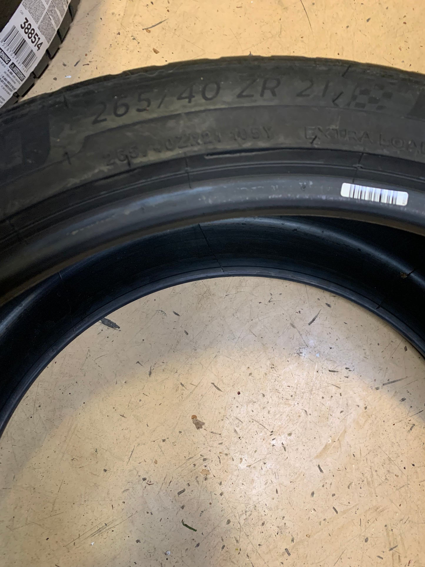 MICHELIN PILOT SPORT ALL SEASON 4 BSW  P 265 40 21 105Y XL SUMMER TIRE 43550