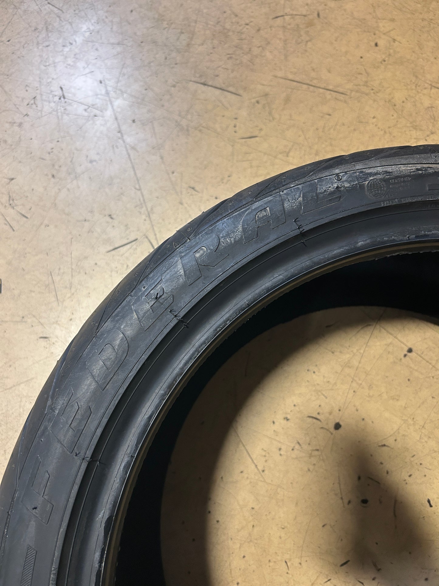 2 NOS FEDERAL 595RS-RR BSW P 235 40 18 91W RACING TIRE B4CL8DFA