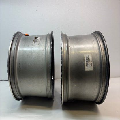 GENUINE PORSCHE MACAN 21 INCH STAGGERED SET F:21X9 ET26 R:21X10 ET26 WHEELS