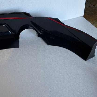 FRONT AND REAR LIP FOR MAZDA CX-5 22-24 GLOSS BLACK