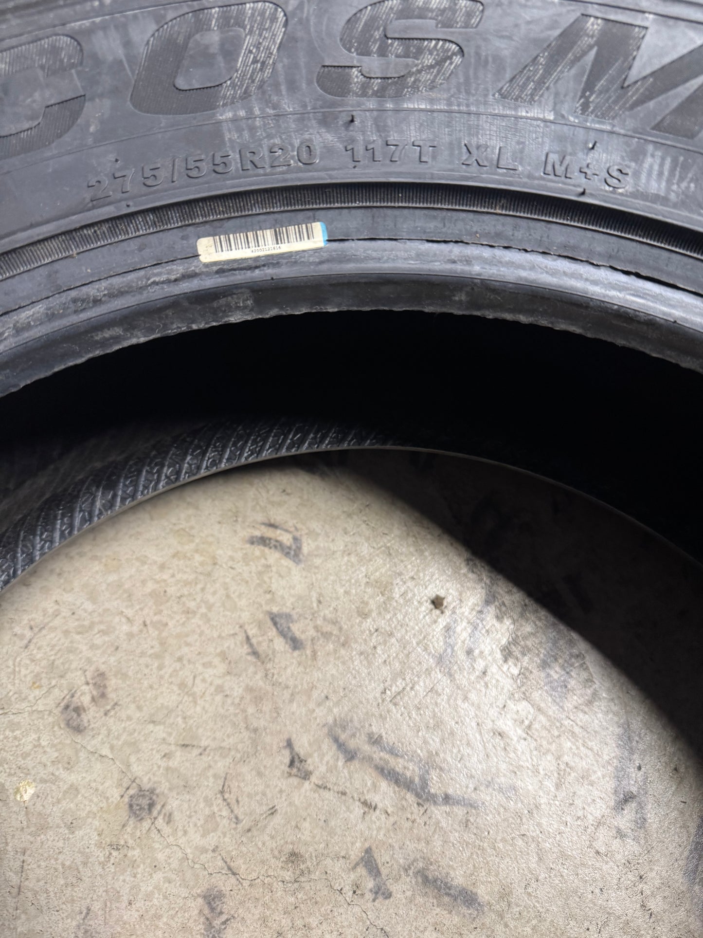 NOS COSMO EL TIGRE AT R404 BSW P 275 55 20 117T XL ALL TERRAIN TIRE I0086348