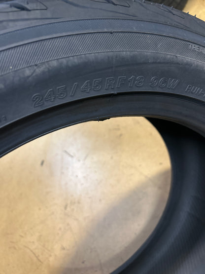 YOKOHAMA AVID ENVIGOR ZPS BSW P 245 45 18 96W RF ALL SEASON TIRE 110132196