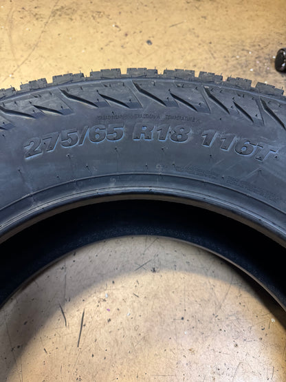 KUMHO ROAD VENTURE AT52 BSW P 275 65 18 116T ALL TERRAIN TIRE 2283803