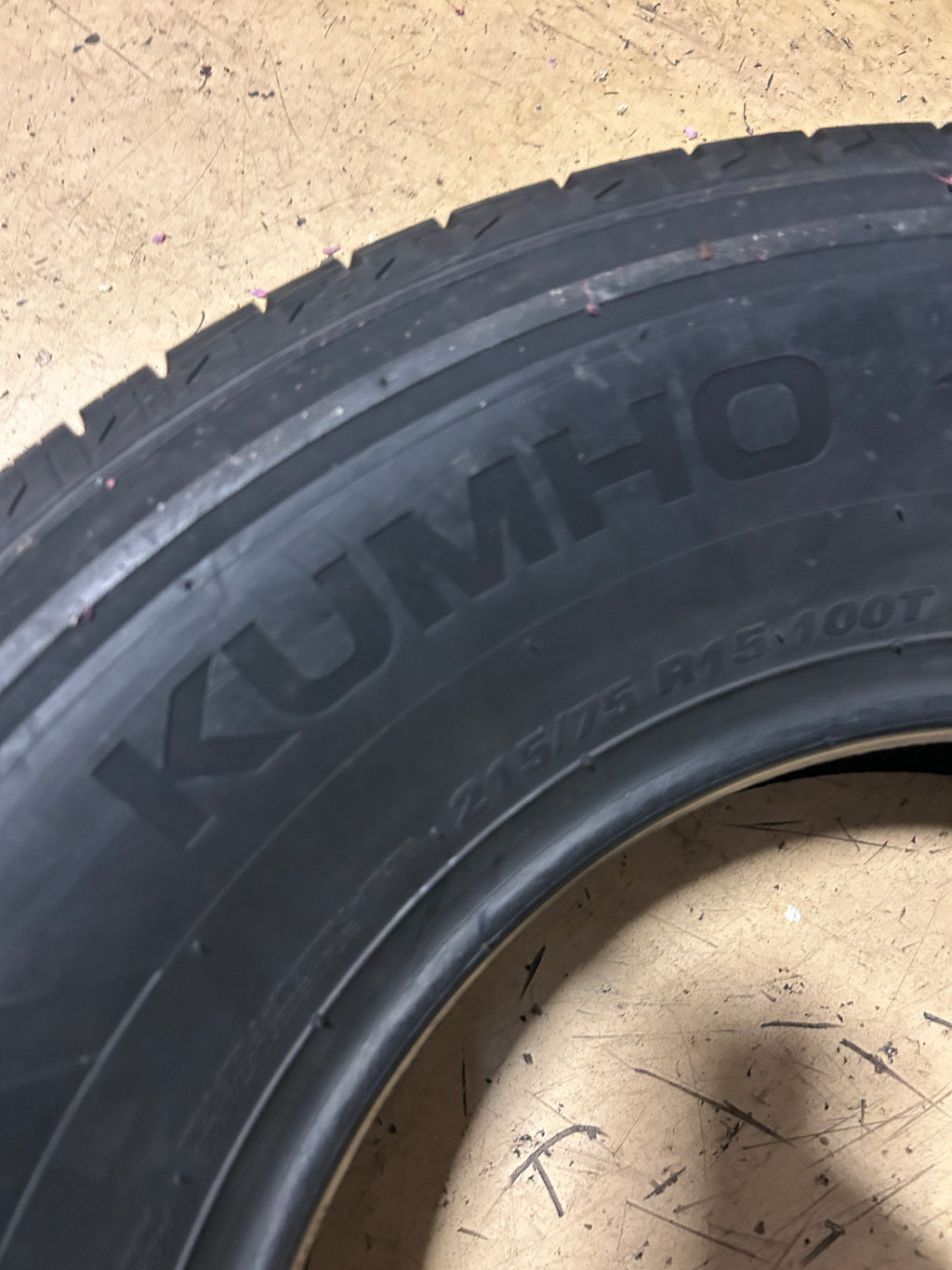 KUMHO SOLUS TA51A BSW P 215 75 15 100T ALL SEASON TIRE 2285903