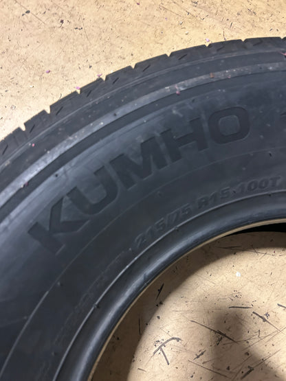KUMHO SOLUS TA51A BSW P 215 75 15 100T ALL SEASON TIRE 2285903