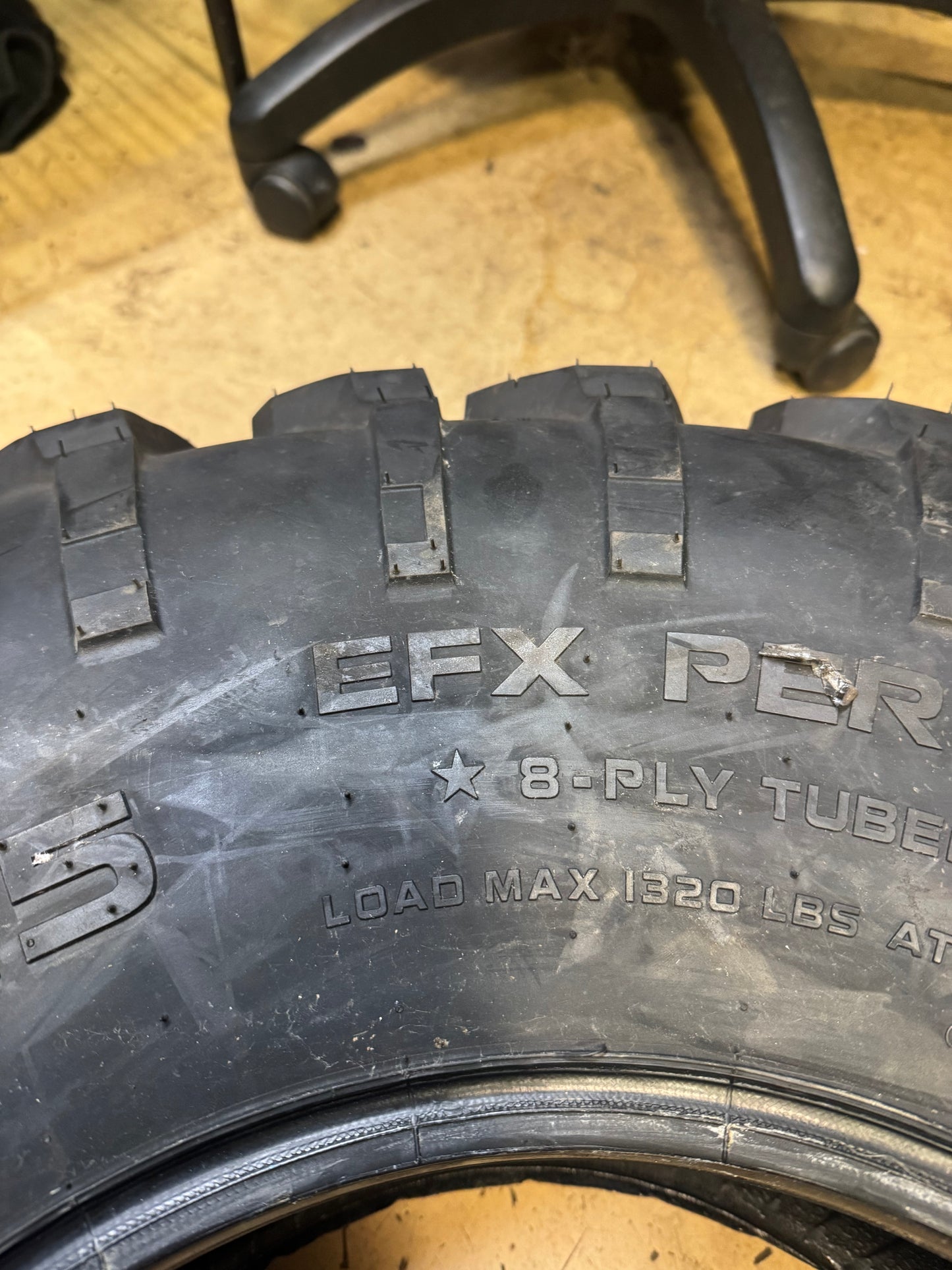 NOS EFX MOTOVATOR R/T BSW AT 35 9.5 15 63R 8PLY ATV/UTV TIRE MVR359515