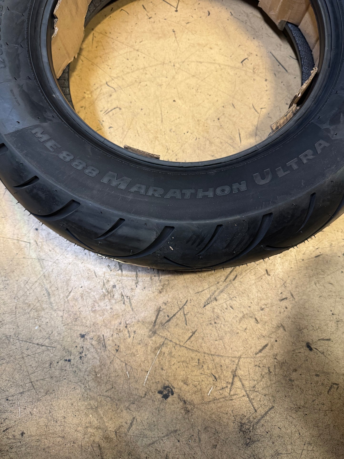 METZELER ME888 MARATHON ULTRA BSW 170 80 15 77H REAR MOTORCYLE TIRE 2318400
