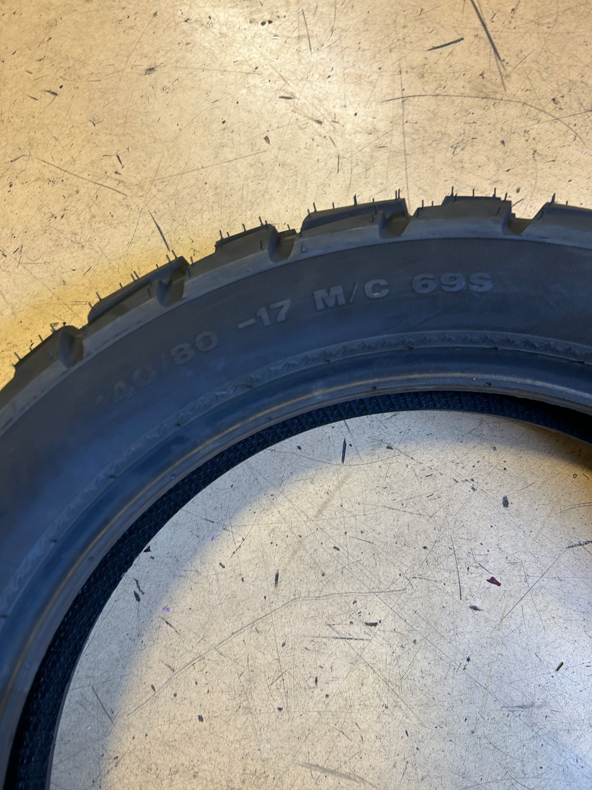 DUNLOP TRAILMAX RAID BSW 140 80 17 69S REAR MOTORCYCLE TIRE 45260404