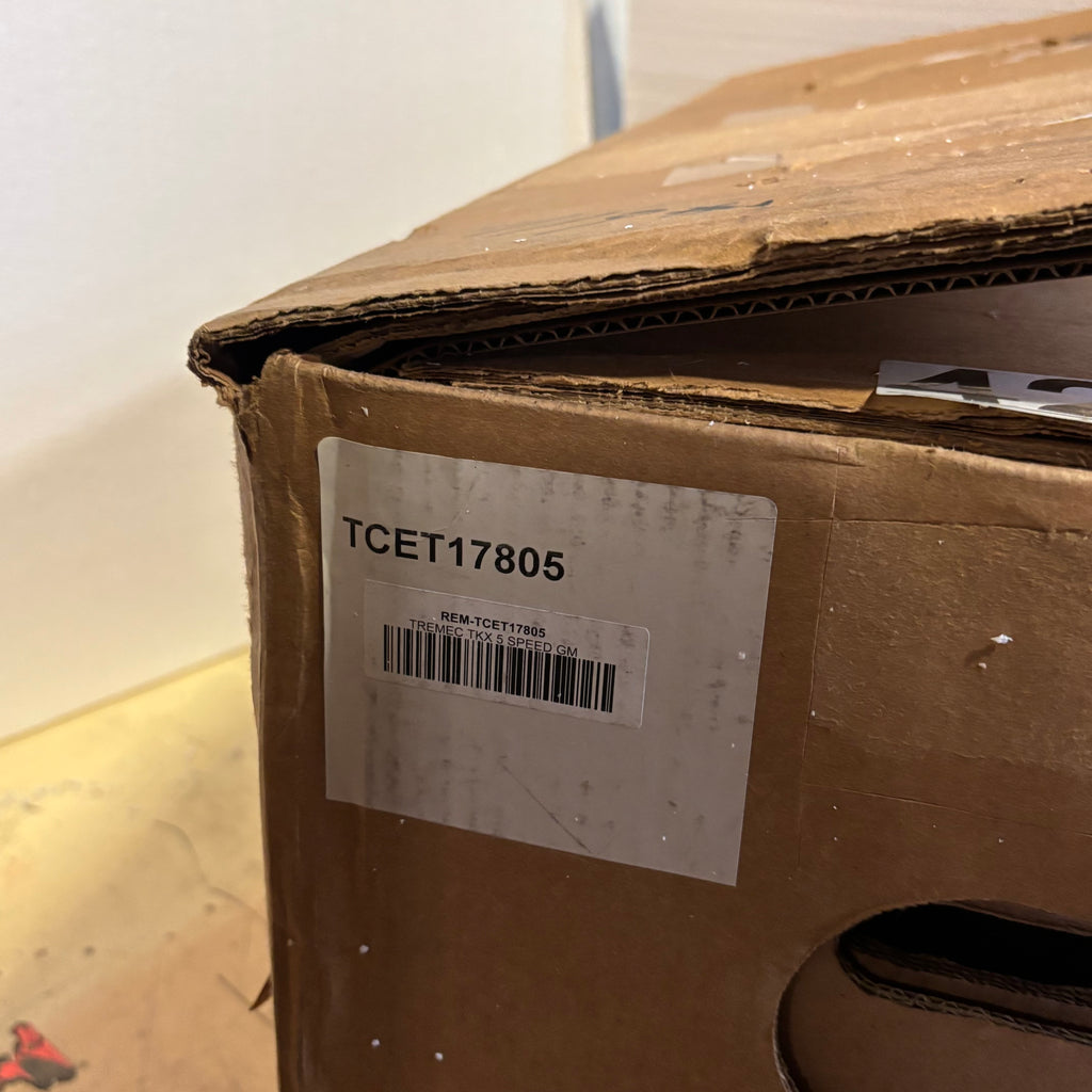 TREMEC TKX TRANSMISSION, MANUAL, TREMEC TKX 5 SPEED, 1-1/8 X 26, .68 5TH GM TCET17805