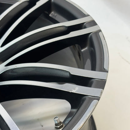 GENUINE PORSCHE MACAN 21 INCH STAGGERED SET F:21X9 ET26 R:21X10 ET26 WHEELS