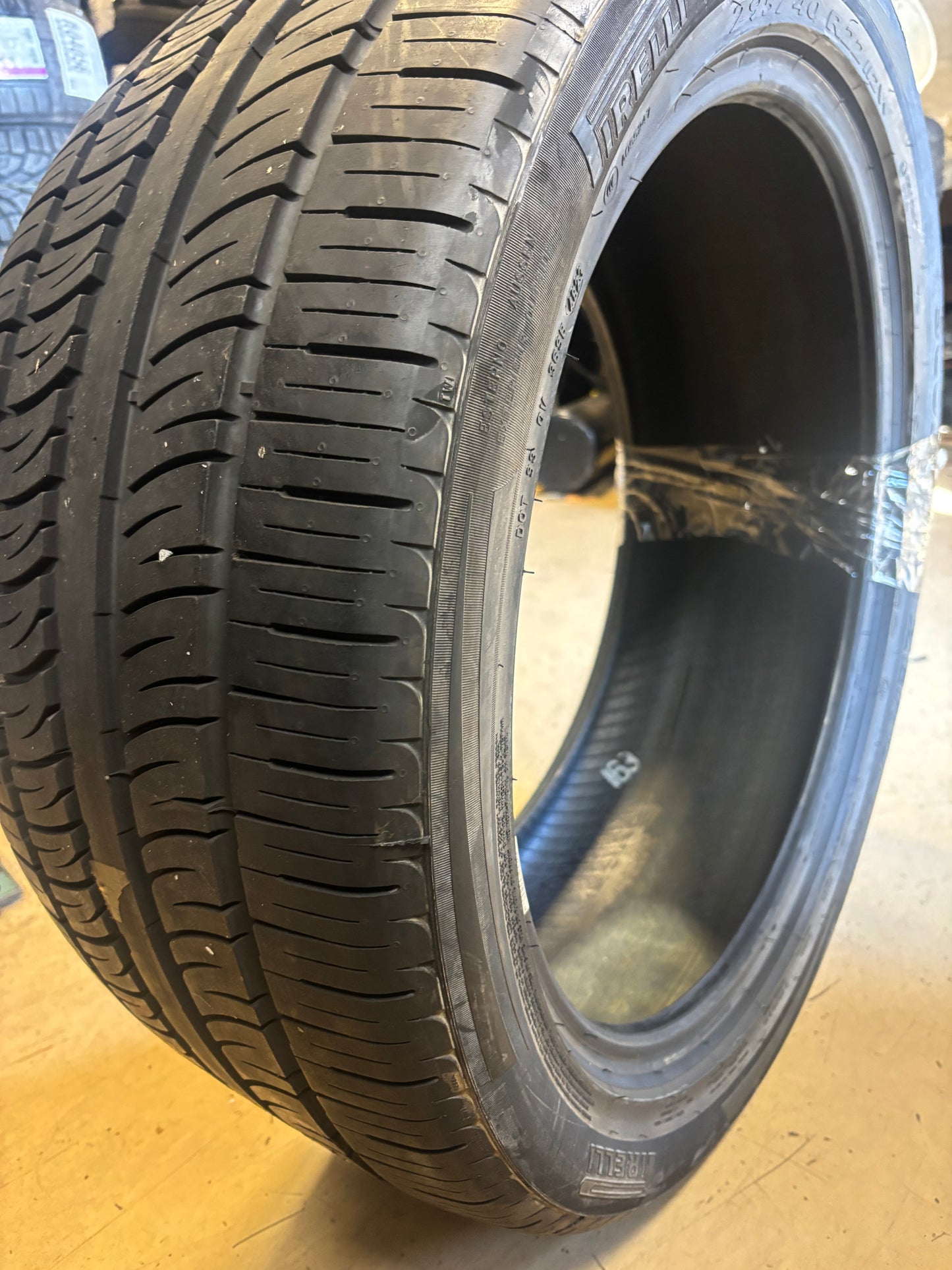 USED DTO PIRELLI SCORPION ZERO ASIMMETRICO MERCEDES P 295 40 22 112W XL TIRES 3136900