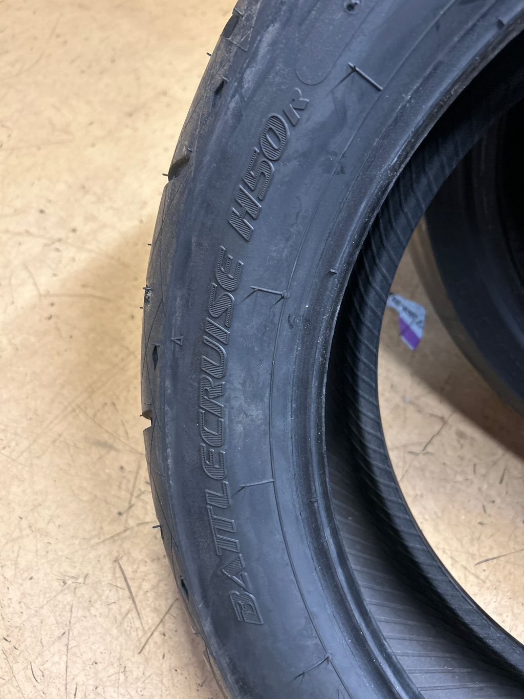BRIDGESTONE BATTLECRUISE H50R 180 65 16 81H REAR MOTORCYCLE TIRE 8819