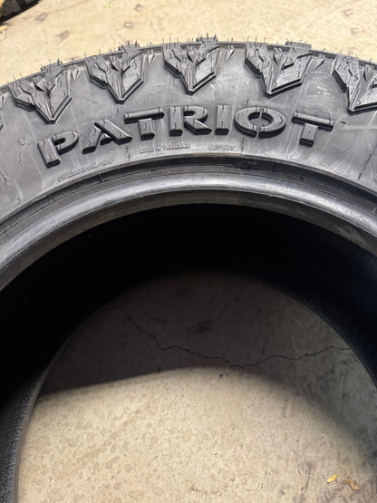NOS PATRIOT RUGGED TERRAIN BSW LT 33 12.5 18 122Q 12PLY TIRE PASYTH0080