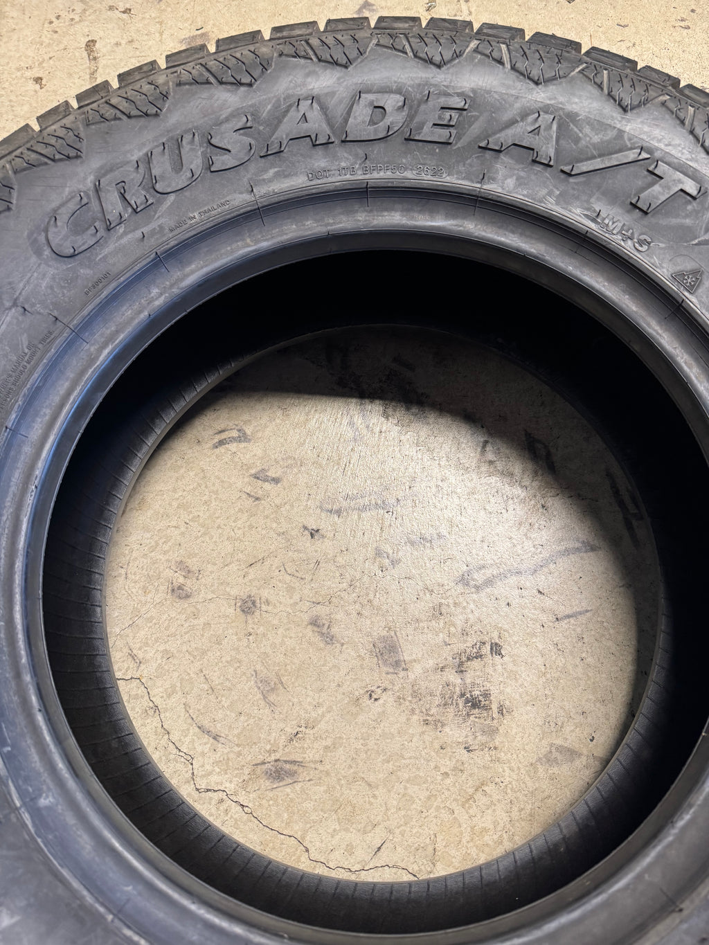 VENEZIA CRUSADE A/T BSW LT 245 75 17 121/118S 10PLY ALL TERRAIN TIRE VZT1055