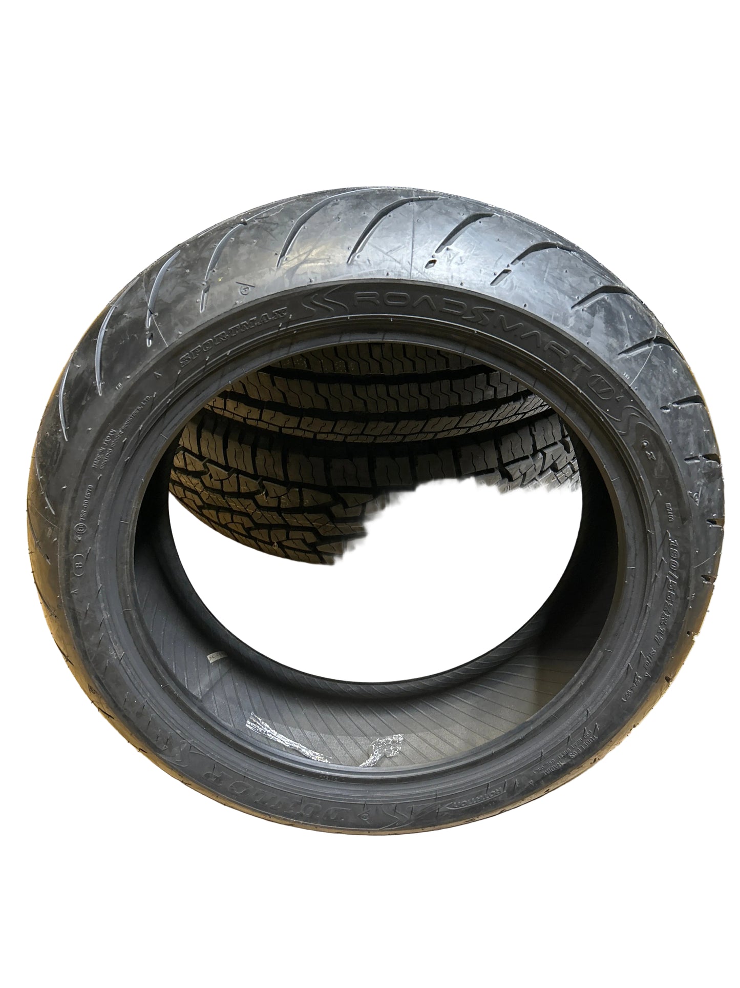 DUNLOP SPORTSMAX ROADSMART IV BSW 190 55 17 75W REAR TIRE 45253306
