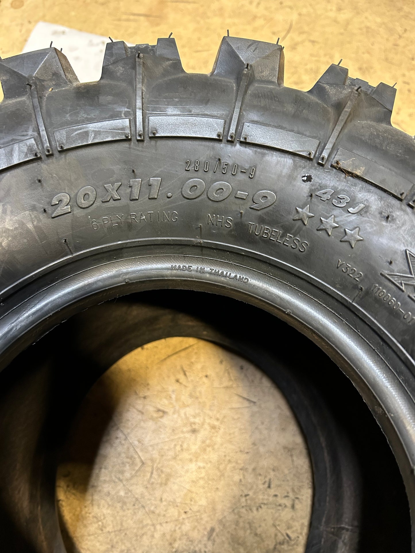 GBC XC MASTER BSW  20 11 9 43J 6PLY ATV/UTV TIRE AR092011XM