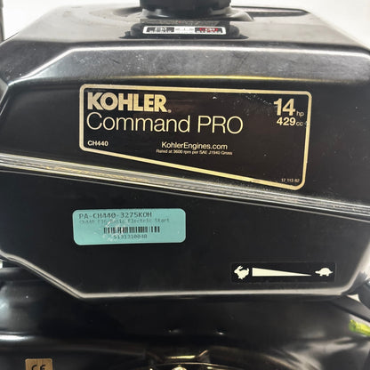 KOHLER CH440-3275 HORIZONTAL COMMAND PRO ENGINE, REPLACES CH440-3031