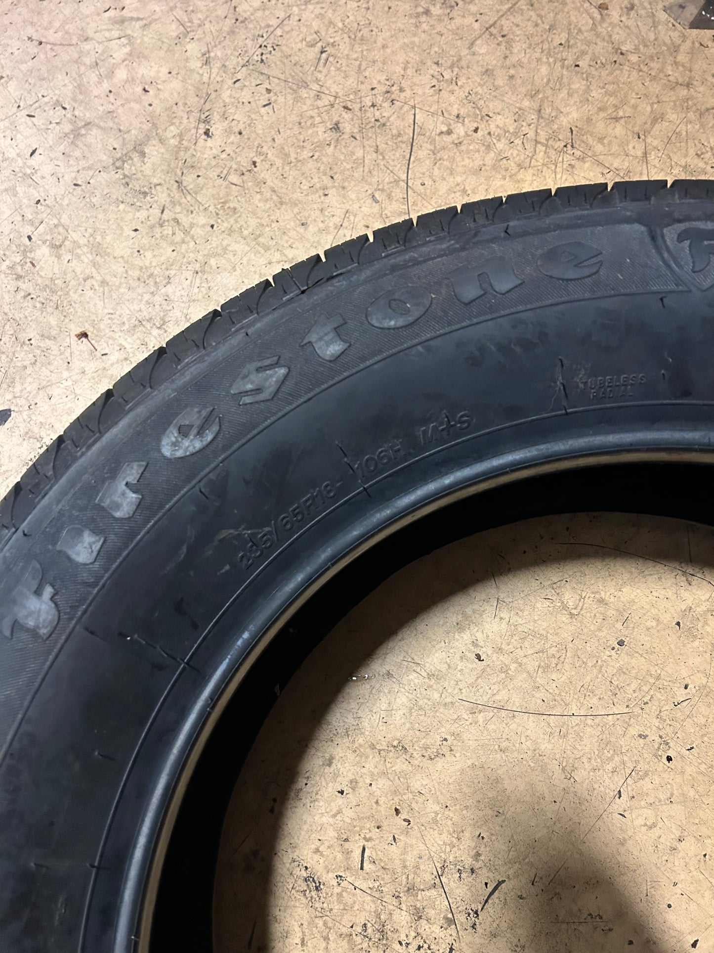 FIRESTONE ALL SEASON BSW P 235 65 18 106H ALL SEASON TIRE 013751
