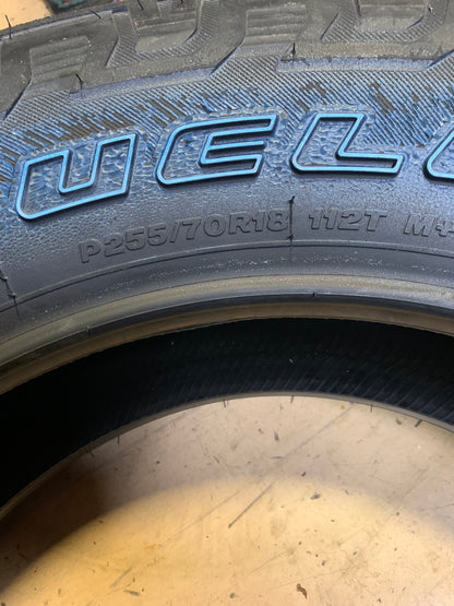 BRIDGESTONE DUELER A/T REVO 3 RWL  P 265 70 18 112T ALL TERRAIN TIRE 012259