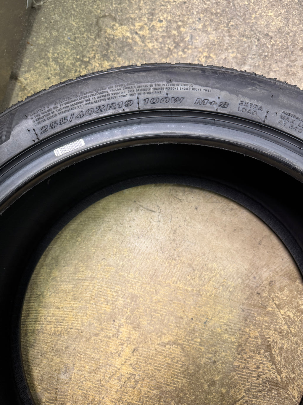 NEXEN N5000 PLATINUM BSW P 255 40 19 100W XL UH ALL SEASON TIRE 18161NXK