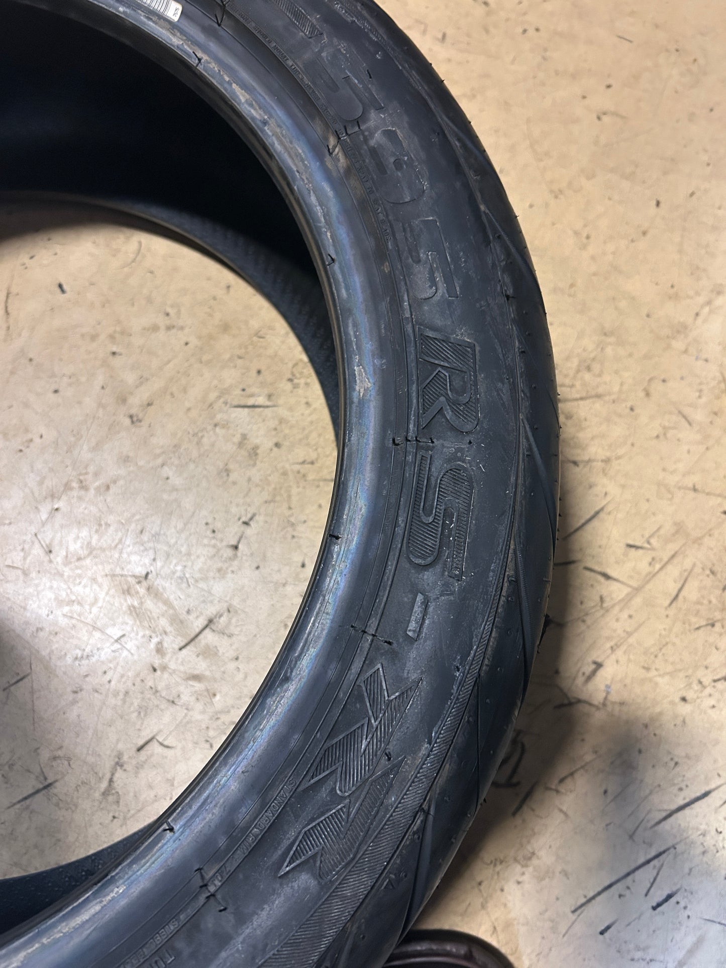 NOS FEDERAL 595 RS-RR BSW P 215 45 17 87W RACING TIRE B4AK7A