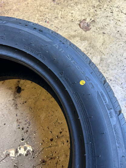 BFGOODRICH ADVANTAGE CONTROL ALL SEASON BSW P 245 55 19 103H TIRE 17779