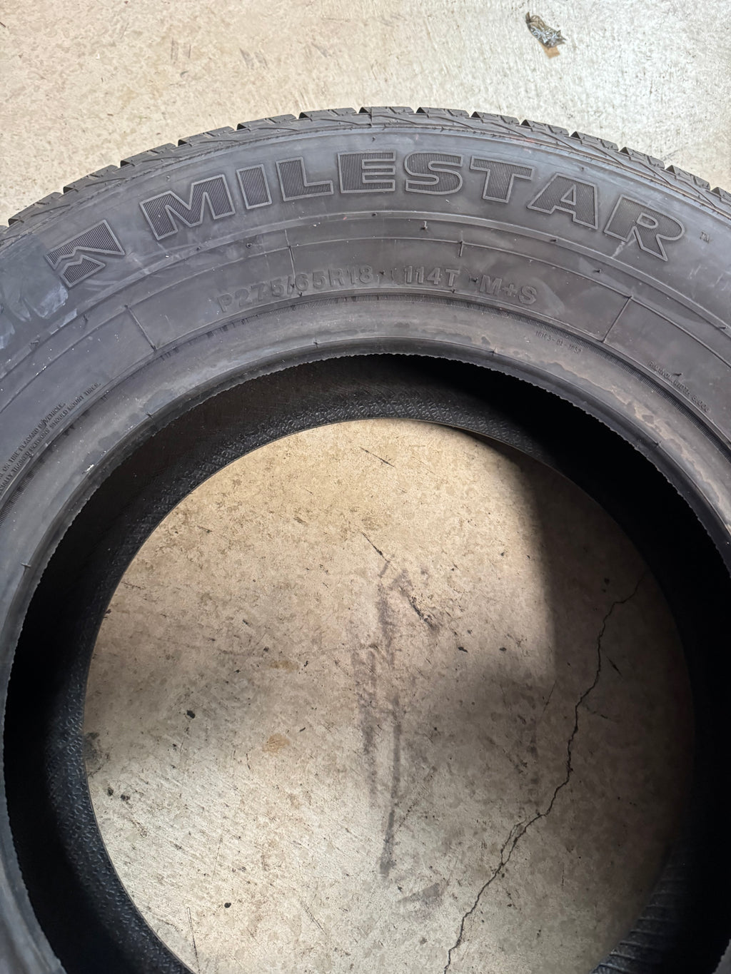 MILESTAR PATAGONIA H/T BSW P 275 65 18 114T HIGHWAY TERRAIN TIRE 24531009