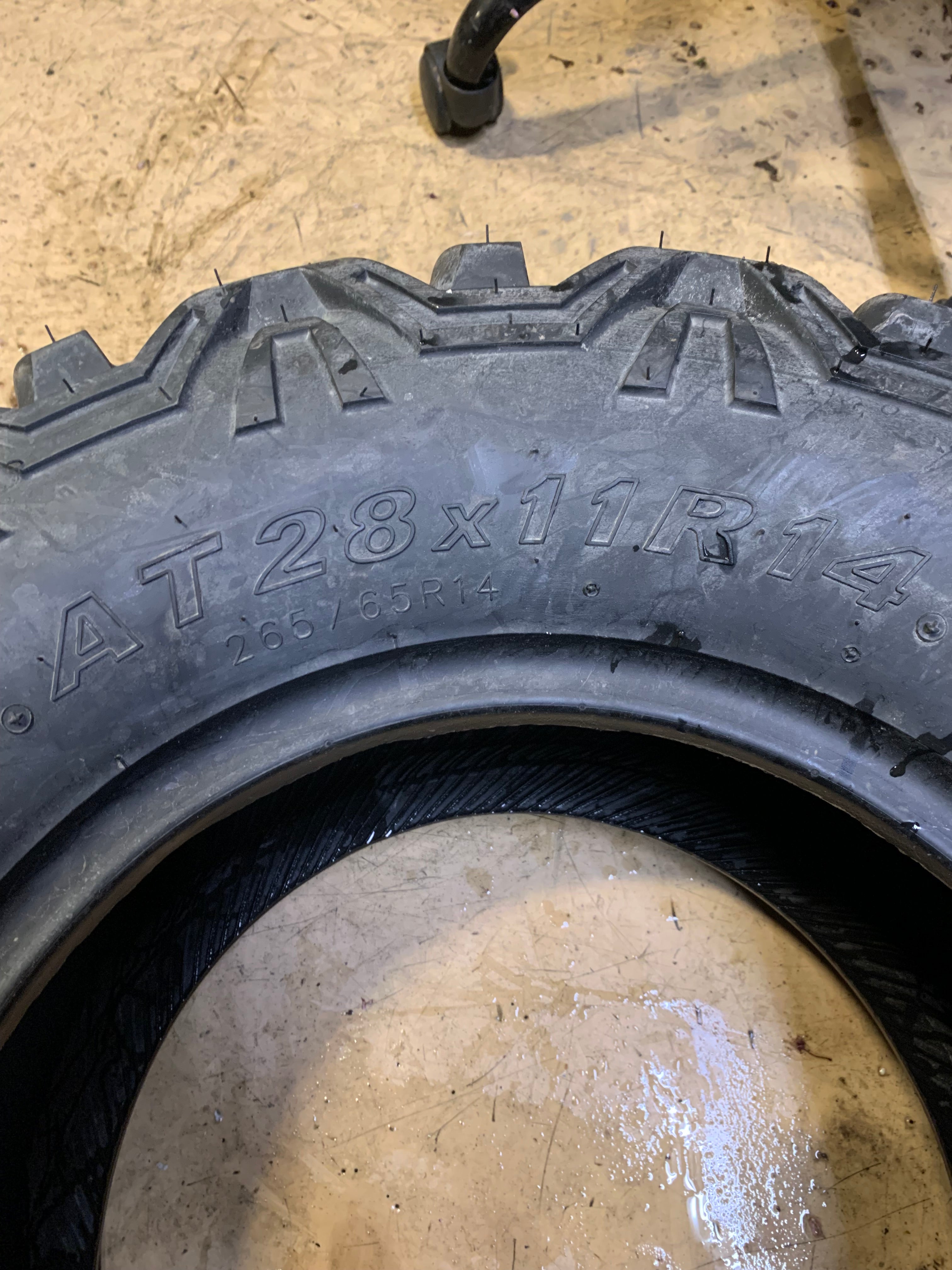 NOS KENDA BEAR CLAW HTR BSW AT 28 11 14 8PLY ATV/UTV TIRE 085871467D1
