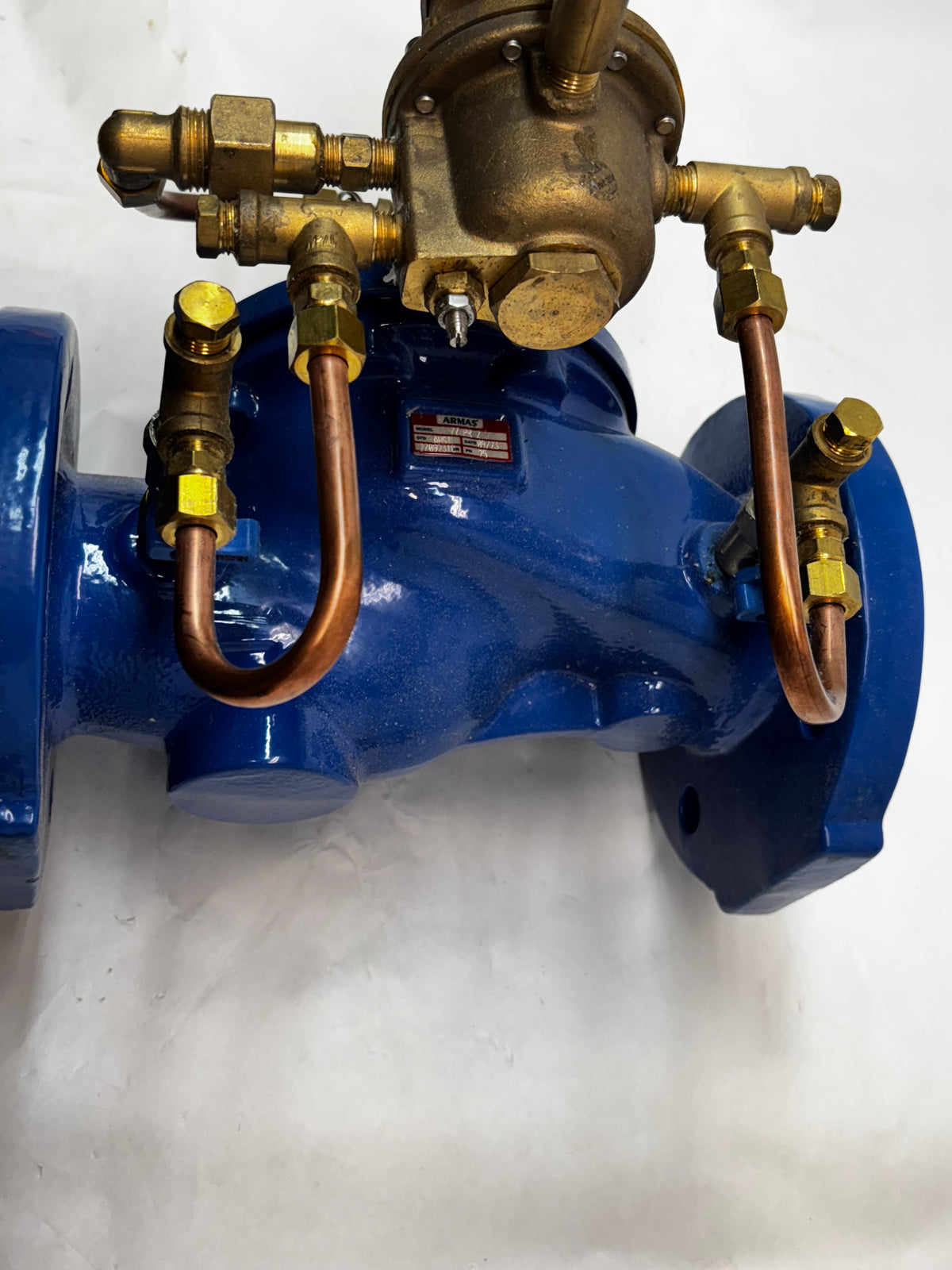 ARMAS PRESSURE REDUCING VALVE PN25 PR B P METAL PILOT 77 SERIES 2”-8”