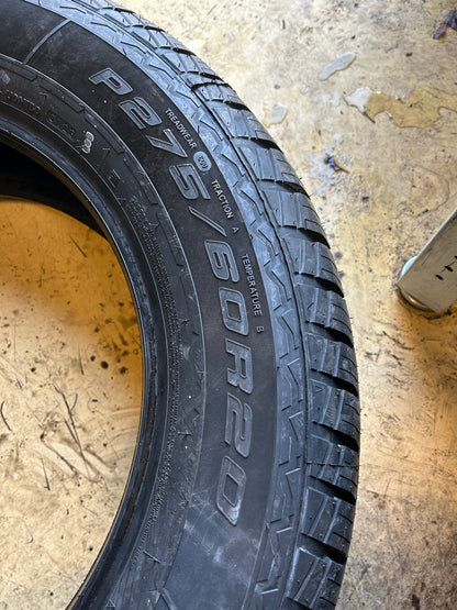 2 GT RADIAL ADVENTURO HT BSW P 275 60 20 114H HIGHWAY TERRAIN TIRE AS136