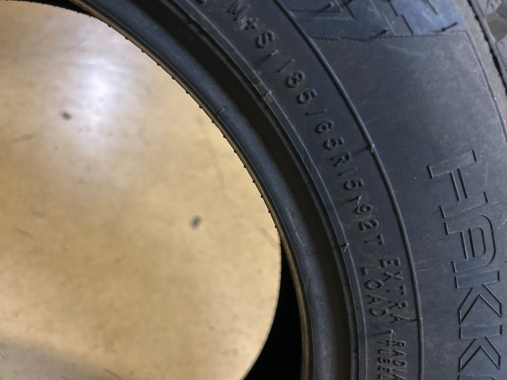 2 NOKIAN HAKKAPELIITTA 10 (STUDDED) 185 65 15 92T WINTER TIRE TS32424