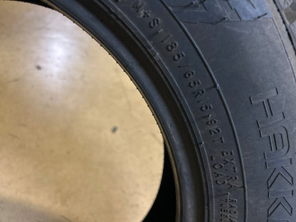 2 NOKIAN HAKKAPELIITTA 10 (STUDDED) 185 65 15 92T WINTER TIRE TS32424