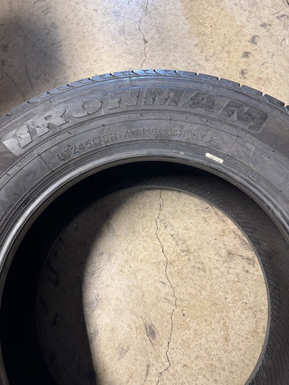 IRONMAN ALL COUNTRY CHT BSW LT 245 70 17 119/116R 10PLY ALL SEASON TIRE 93705