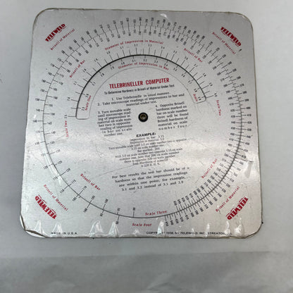 TELEWELD TELEBRINELLER COMPLETE SET