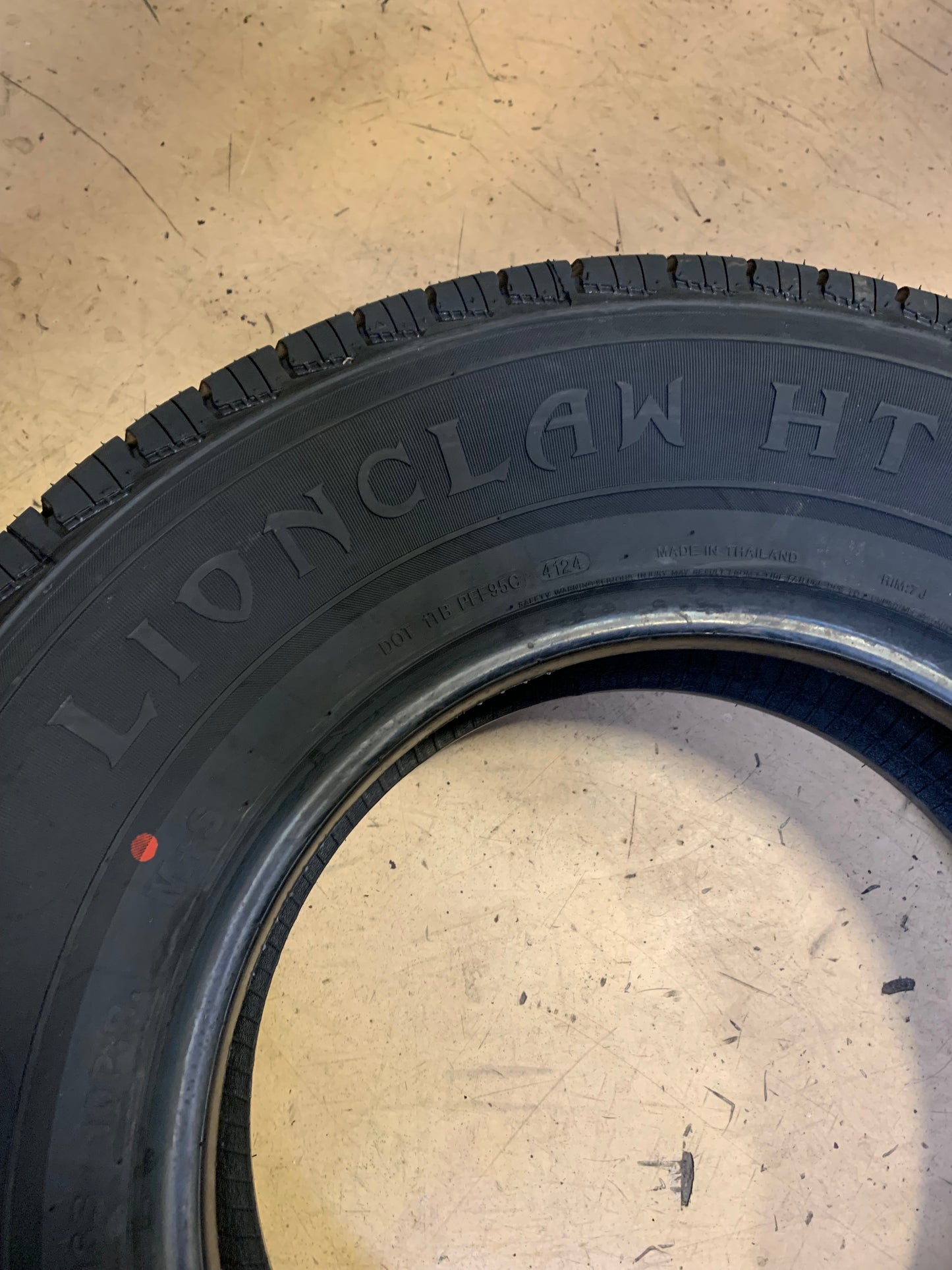 2 LIONHART LIONCLAW HT BSW LT 245 75 16 120/116S 10PLY ALL SEASON TIRE LHSTHT1675030