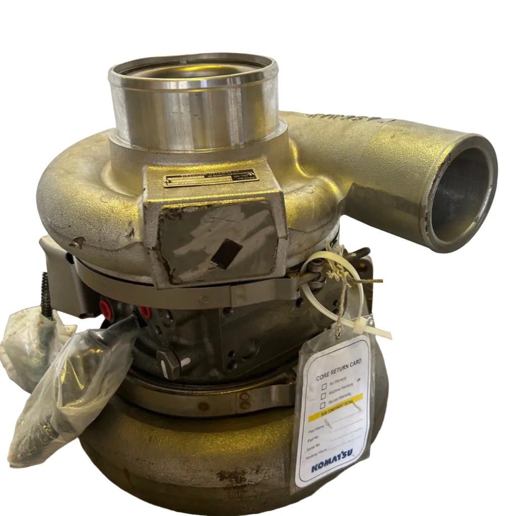 KOMATSU TURBOCHARGER PC490LC-10 EXCAVATOR R6508-12-5010 REMANUFACTURED