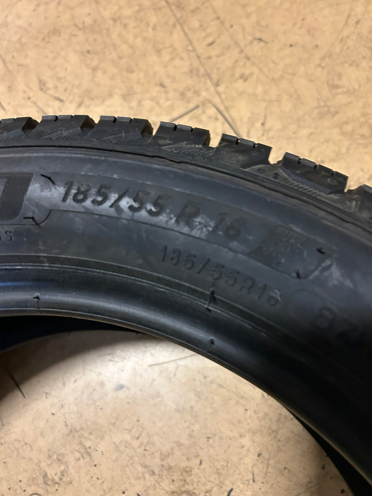 2 MICHELIN X-ICE SNOW BSW P 185 55 16 87H XL WINTER TIRE 47795