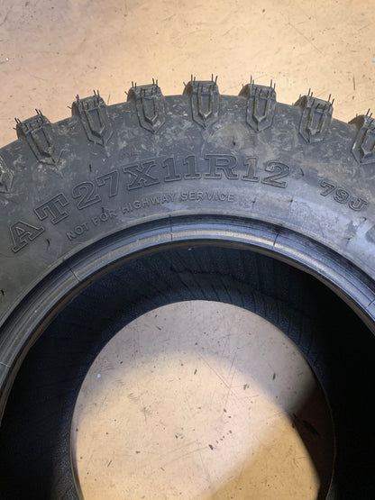K9 LONGVIEW  BSW   27 11 12 79J 8 PLY ATV/UTV TIRE K92711R12LV