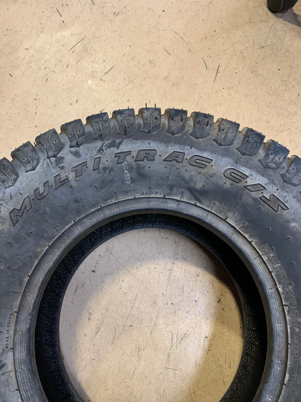 NOS CARLISLE MULTI TRAC C/S BSW AT  26 9.5 12 4 PLY ATV/UTV TIRE 6L04091