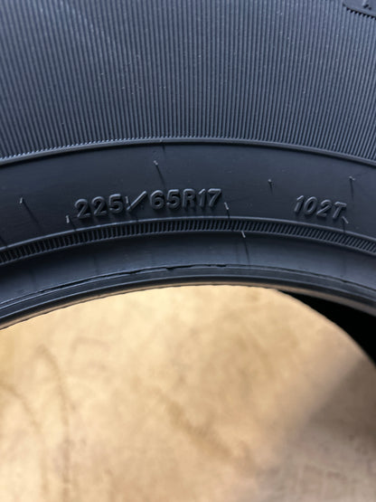 NOS 4 GOODYEAR VIVA 3 A/S BSW P 225 65 17 102T SL ALL SEASON TIRE 747285378
