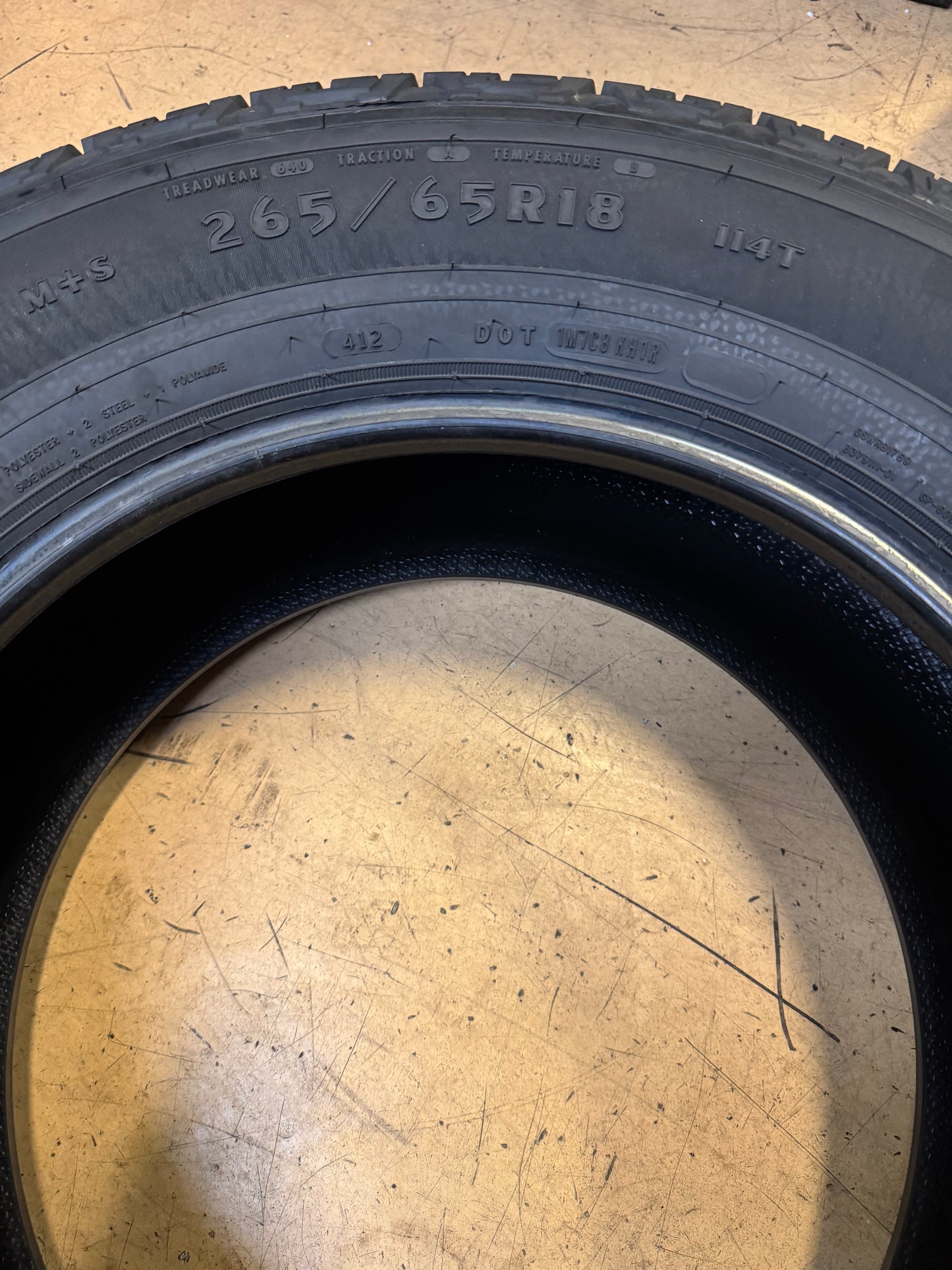 GOODYEAR WRANGLER WORKHORSE HT BSW P 265 65 18 114T ALL SEASON TIRE 116006632