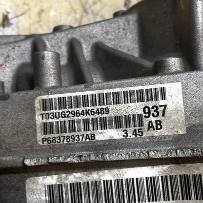 GENUINE REAR AXLE DIFFERENTIAL MOPAR 2014-2024 JEEP 68378937AB