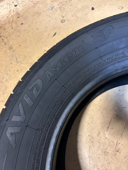 YOKOHAMA AVID ASCEND BLUEARTH P 235 65 17 104H SL PERFORMANCE TIRE 110132369