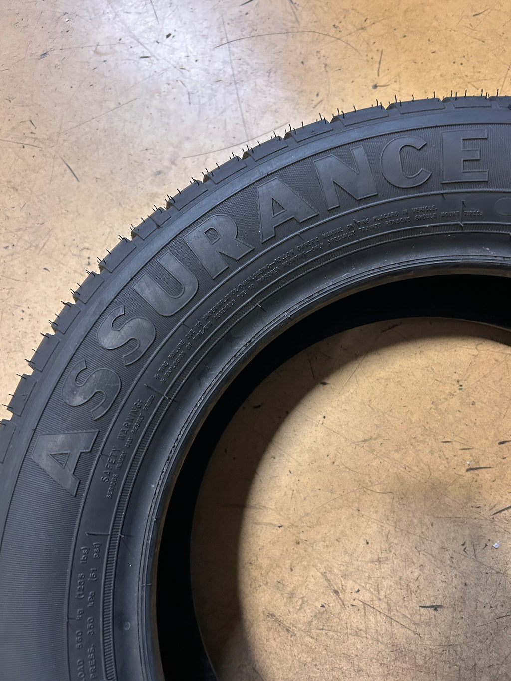 2 GOODYEAR ASSURANCE BSW P 185/65R15 88T ALL SEASON TIRE 736001285