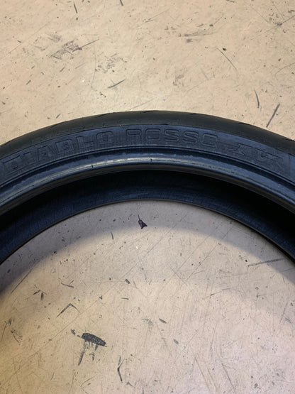 PIRELLI DIABLO ROSSO IV BSW  120 70 17 58W FRONT MOTORCYCLE TIRE 3977600