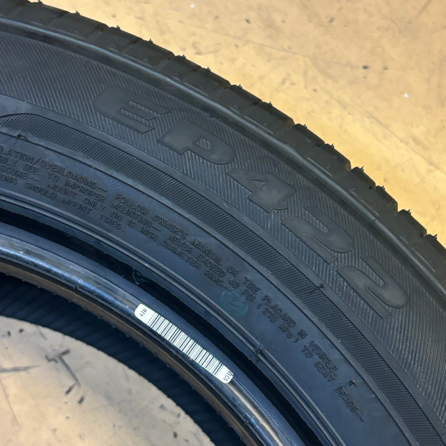 2 BRIDGESTONE ECOPIA EP422 P 205 55 16 89H SL ALL SEASON TIRE 004285
