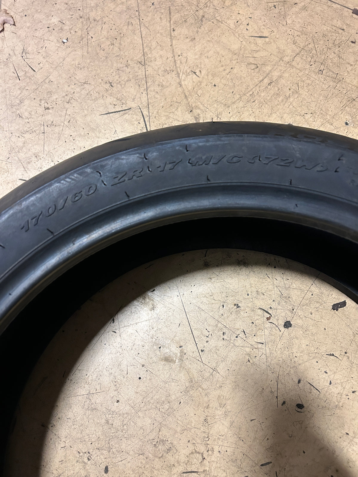 PIRELLI DIABLO ROSSO II BSW 170 60 17 72W REAR MOTORCYCLE TIRE 2070300