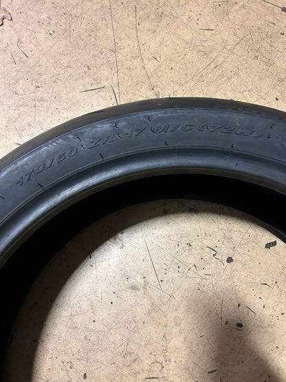 PIRELLI DIABLO ROSSO II BSW 170 60 17 72W REAR MOTORCYCLE TIRE 2070300