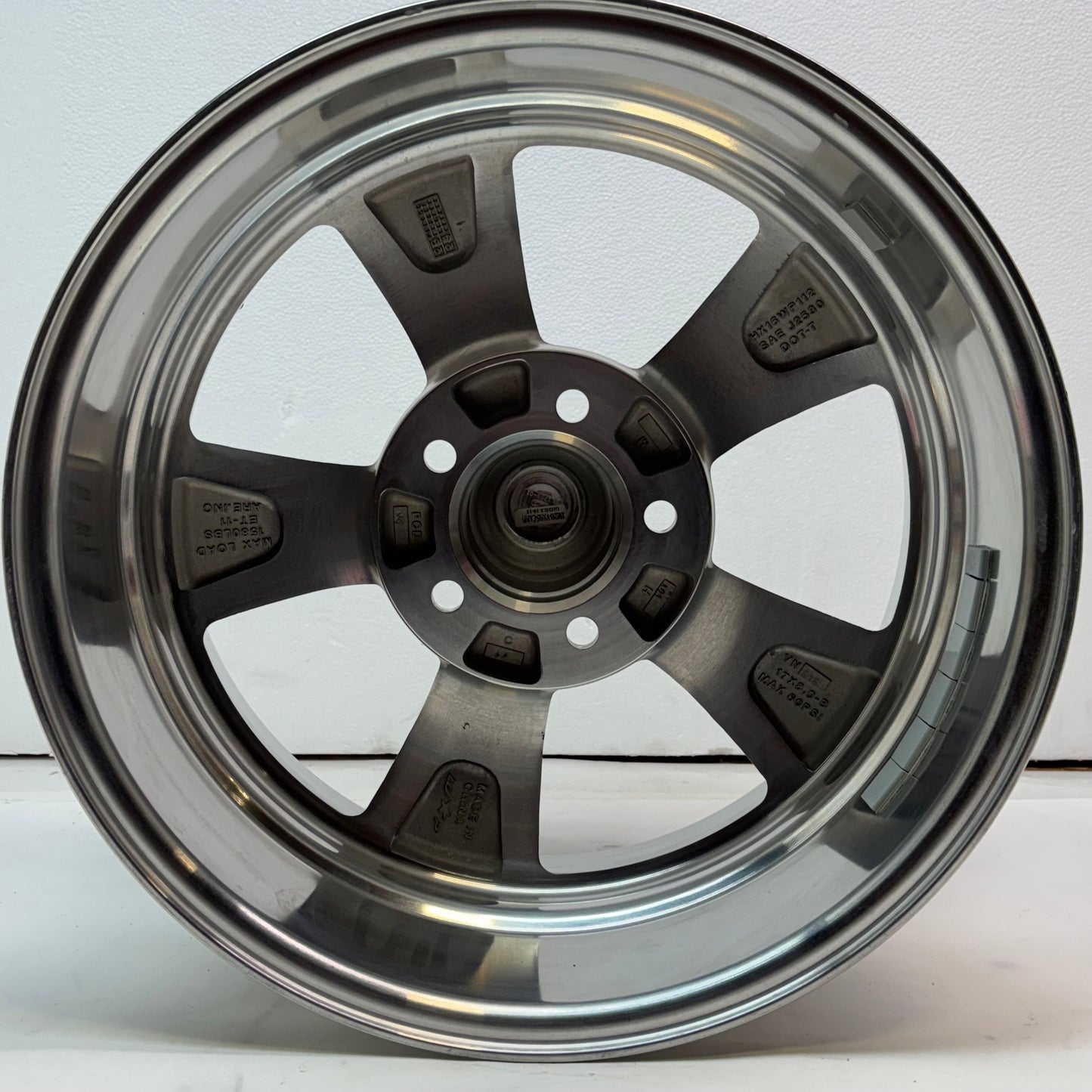 AMERICAN RACING VN615 TORQ THRUST II 17X8 5X4.75" -11 CHROME WHEEL RIM VN6157861