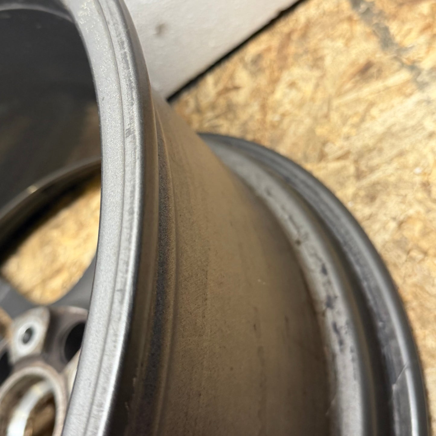 USED PORSCHE 997 TURBO 19X8.5 ET56 5X130 GUNMETAL GRAY MACHINED FACE 997 352 156 05